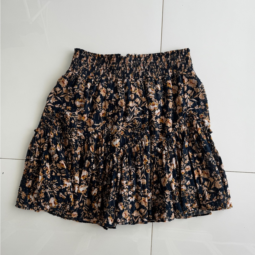 Intermix floral skirt